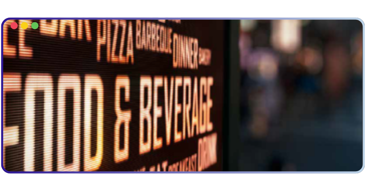 White Paper: Revenue Optimization in the Food & Beverage Industry